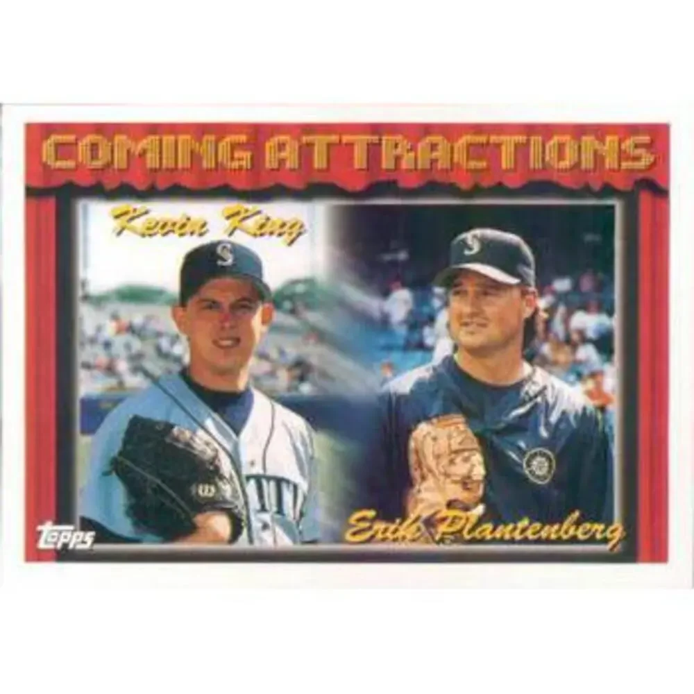 1994 Topps Kevin King / Erik Plantenberg CA, RC # 774 Seattle Mariners